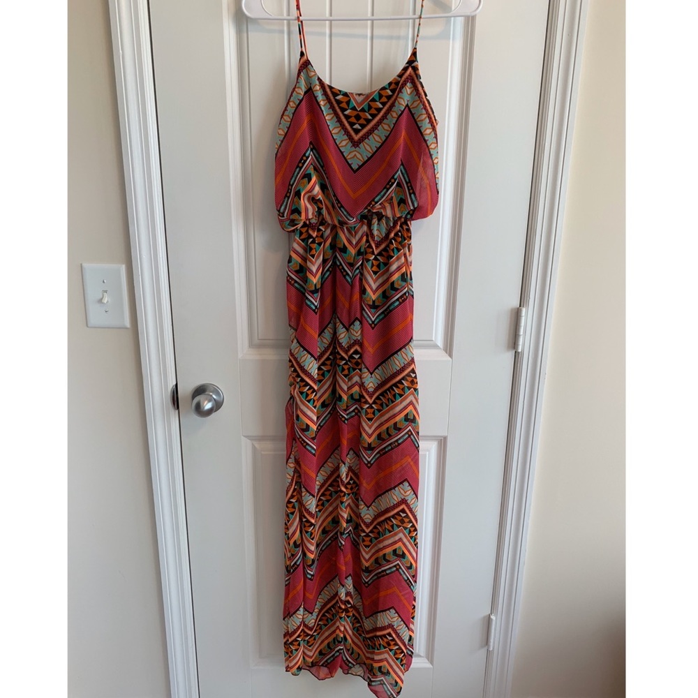 Aztec pattern dress